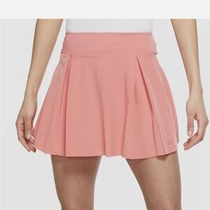 Nike Coral Pink Pleated Skater Skirt